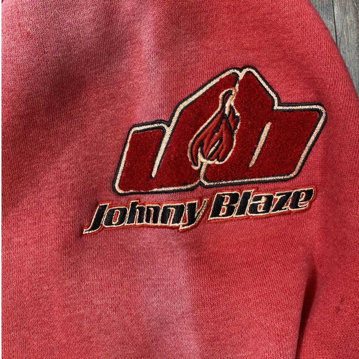 Johnny Blaze Red Graphic Hoodie