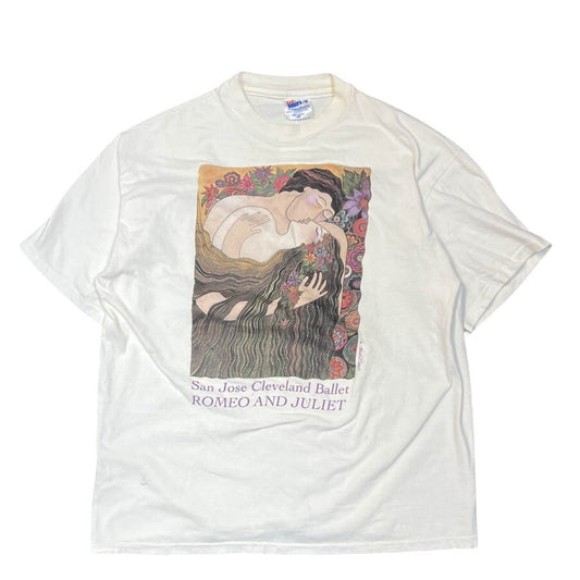 Hanes Vintage San Jose Cleveland Ballet Romeo & Juliet Laurel Burch T-shirt