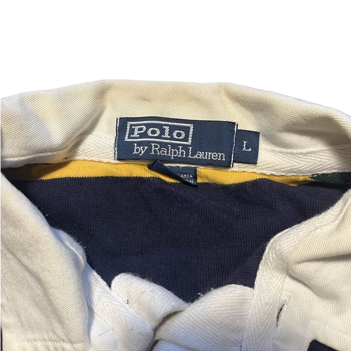 Polo by Ralph Lauren Striped Rugby Long-sleeve