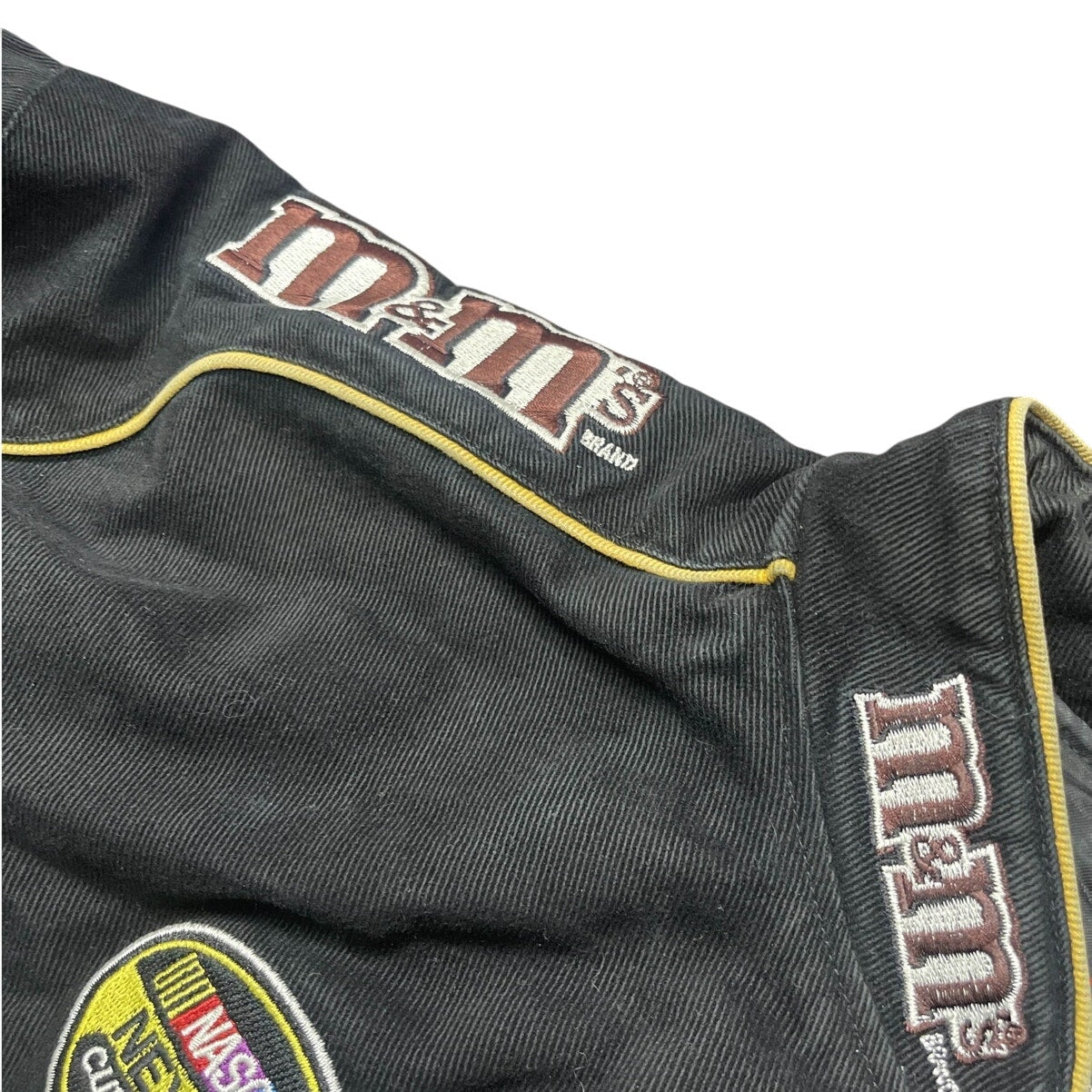 JH Design Quality Jackets since 1988 M&M Jean Jacket with Patches