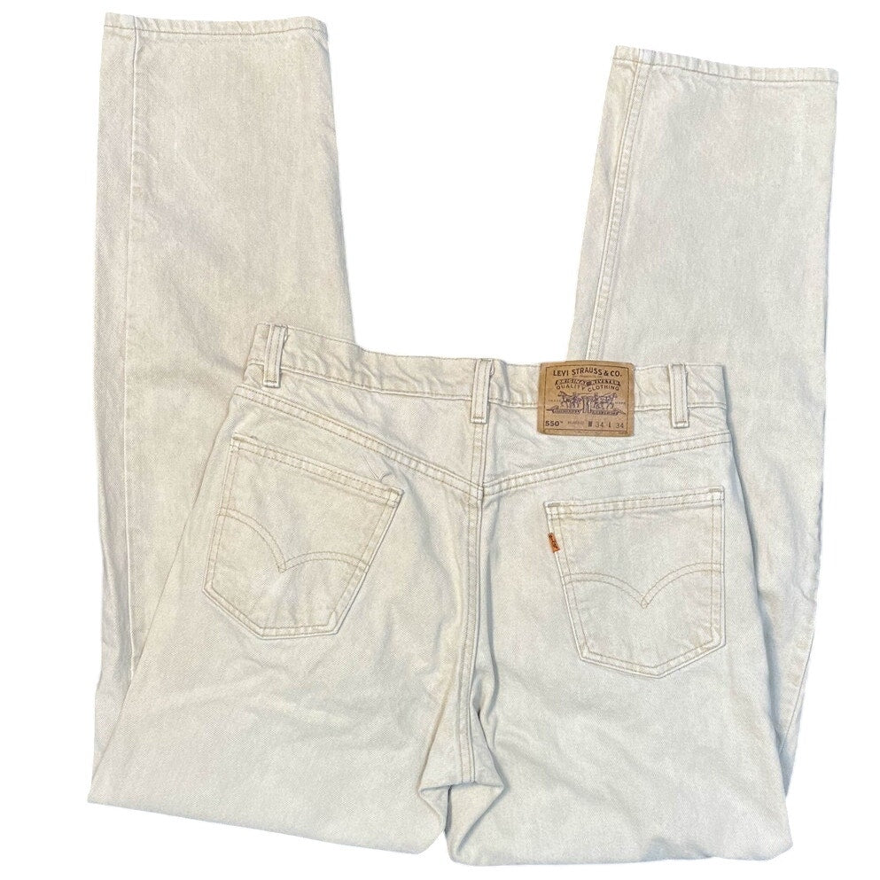 Levi’s 550 Khaki Beige Jeans