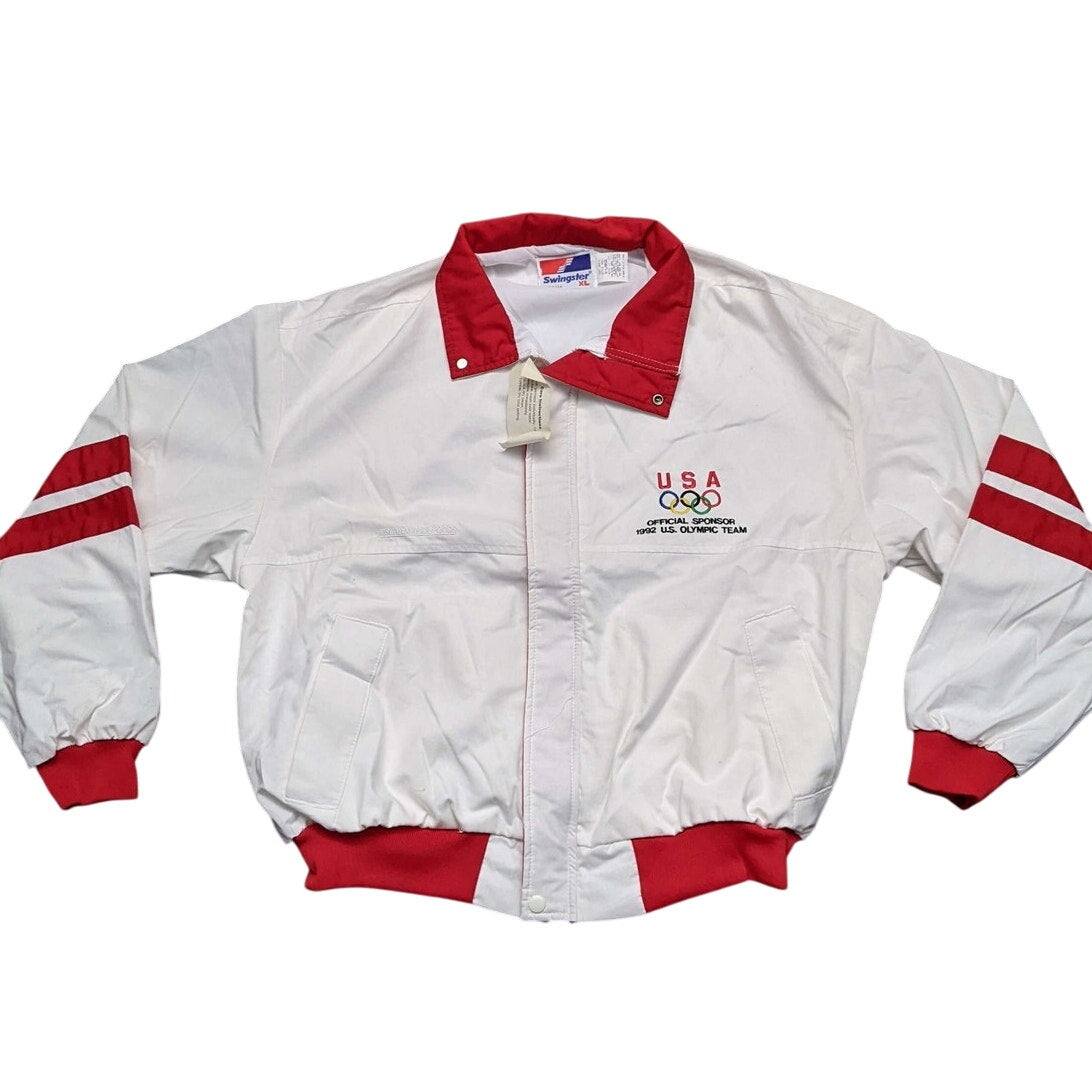 Swingster Official USA Sponsor 1991 Olympic Team Jacket