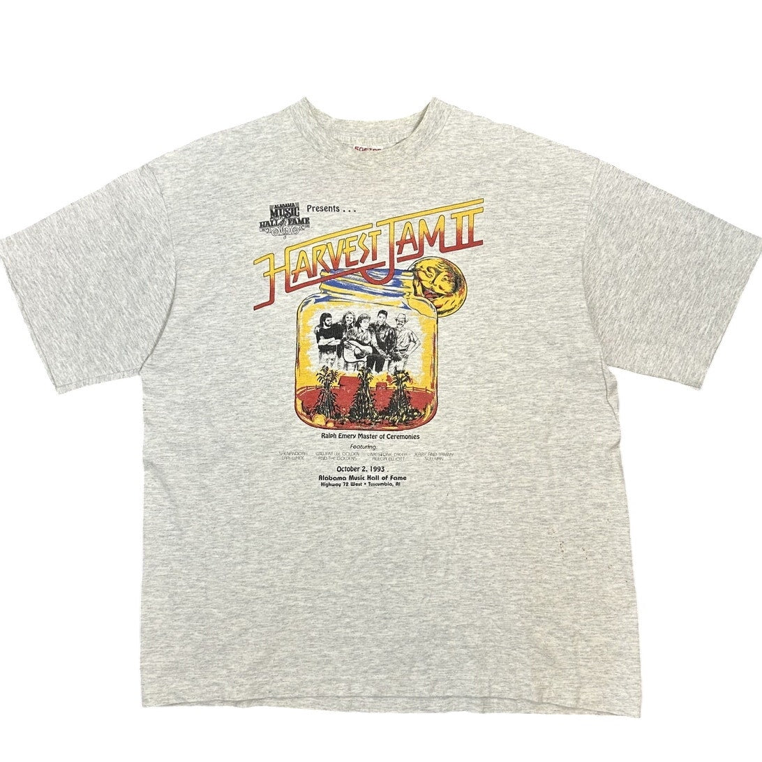 Vintage 1993 Music Hall of Fame Harvest Jam II Tee