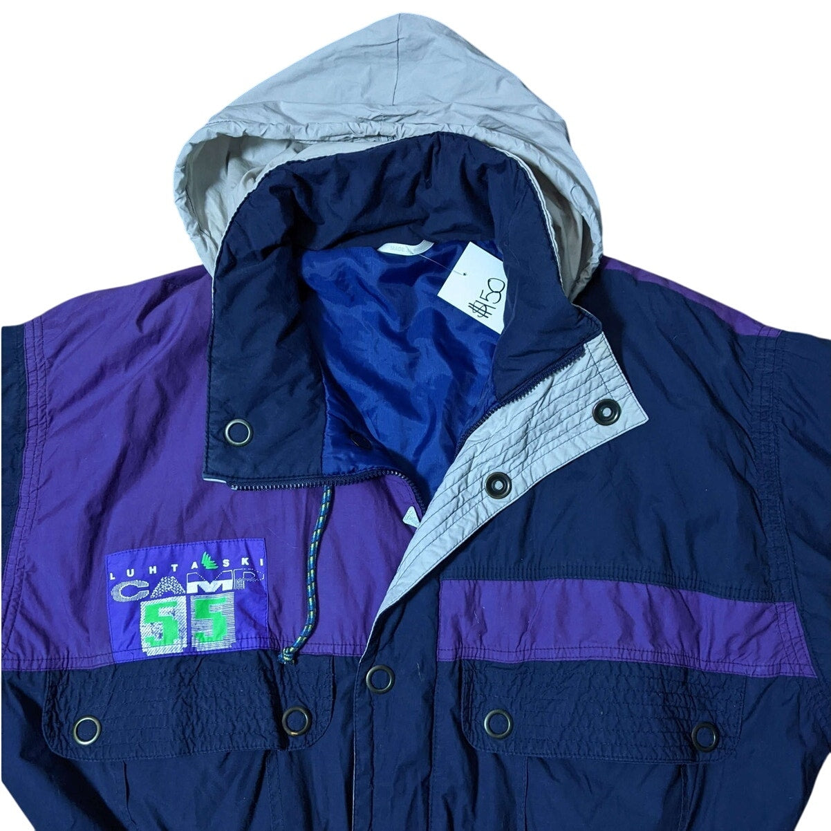 Navy Blue & Purple Luhta Ski Camp 55