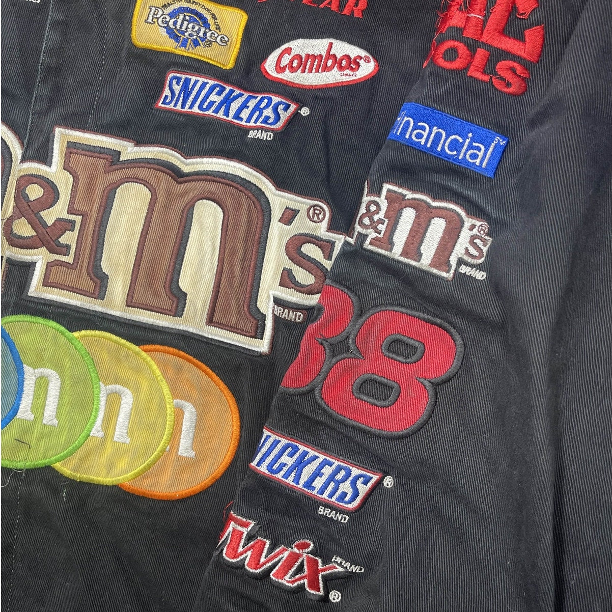 JH Design Quality Jackets since 1988 M&M Jean Jacket with Patches