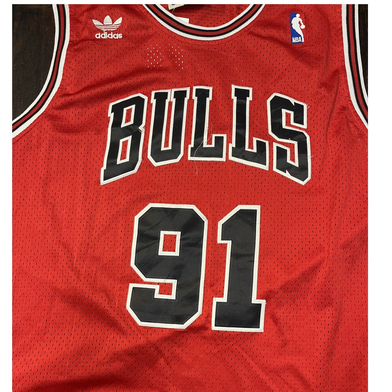 Chicago Bulls #91 Dennis Rodman NBA jersey