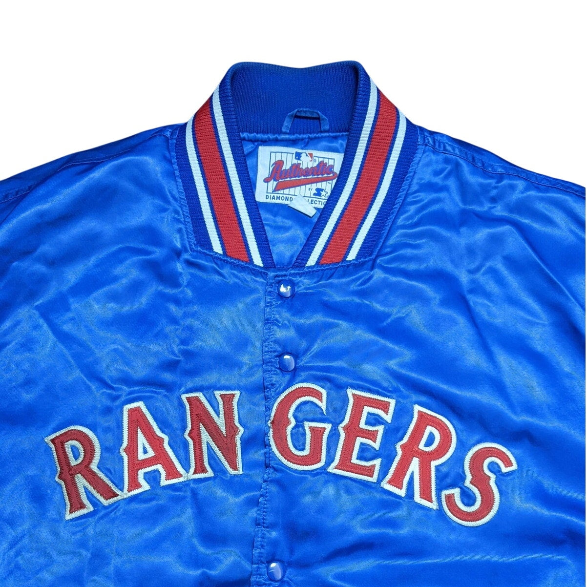 STARTER Authentic Diamond Collection Rangers Bomber Jacket