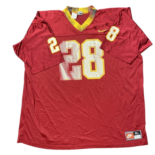 Team Nike Sports Maroon Yellow Jersey