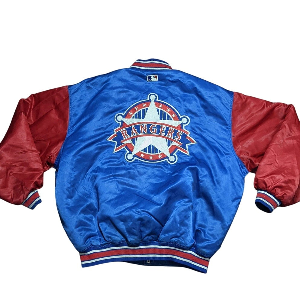 STARTER Authentic Diamond Collection Rangers Bomber Jacket