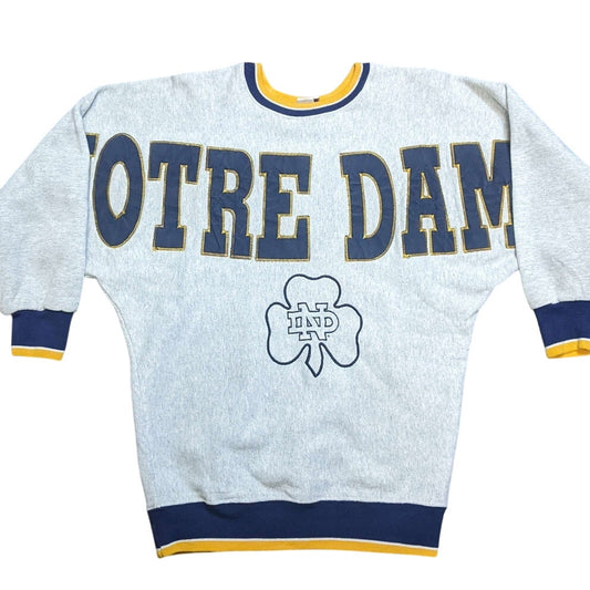 Notre Dame Spellout Pullover Sweatshirt